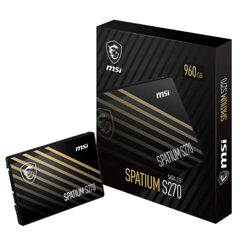Disco Solido Ssd 960Gb Msi Spatium S270 Sata